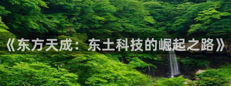 《东方天成：东土科技的崛起之路》