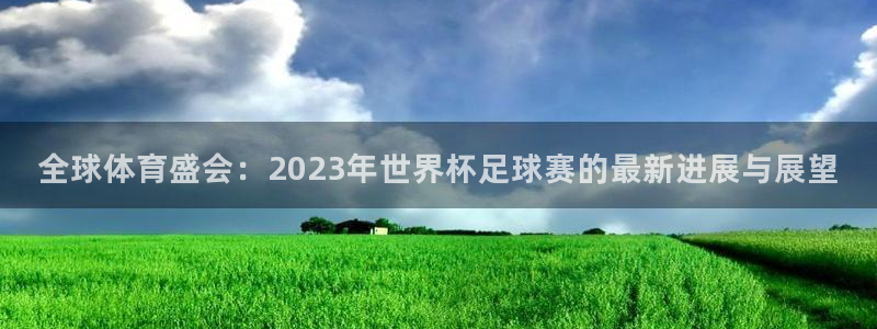 全球体育盛会：2023年世界杯足球赛的最新进展与展望